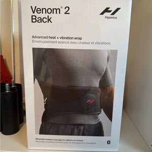 Hyperice Venom 2 Back Wrap with Heat and Vibration